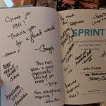 Google Design Sprint Signed by FCA & Google