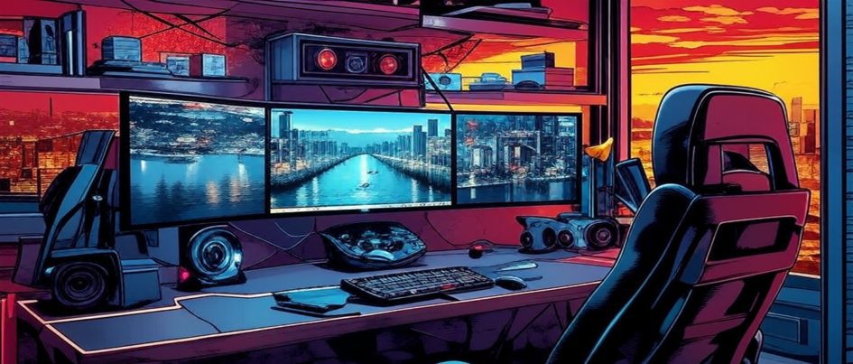 Savvy Desk Bright 3 Monitors