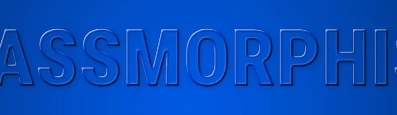 Glassmorphism Web Design