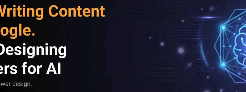 Designing Answers for AI