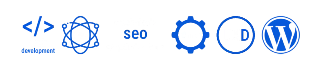 Technical UX Architect Web Development, SEO, AI Search Optimization Services Graphic