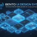 Bento UI modular grid with Project Phoenix branding in a glassmorphic style.