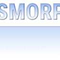 A dark user interface layout displaying glassmorphism web design with two semi-transparent, frosted-glass container cards showing blur filtration effects, rounded corners, and thin glowing blue neon borders over an abstract gradient background.