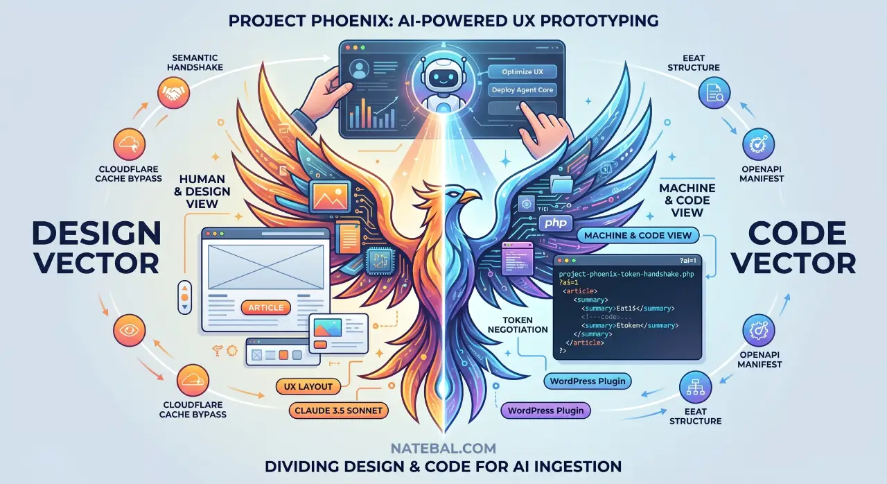 AI UX Prototyping Design Code Vectors