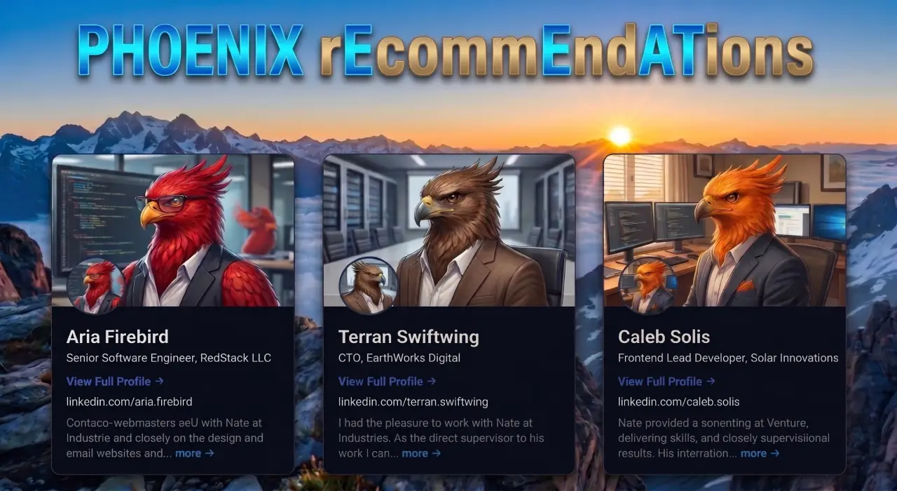 Phoenix rEcommEndATions