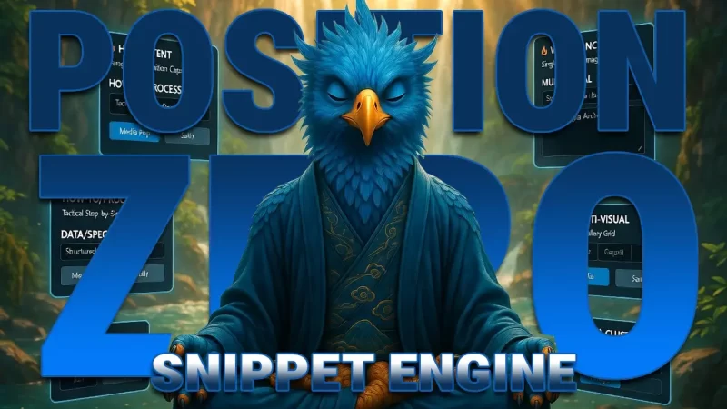 WordPress Plugin for Answer Engine Optimization | the Phoenix Position Zero Snippet Engine Plugin