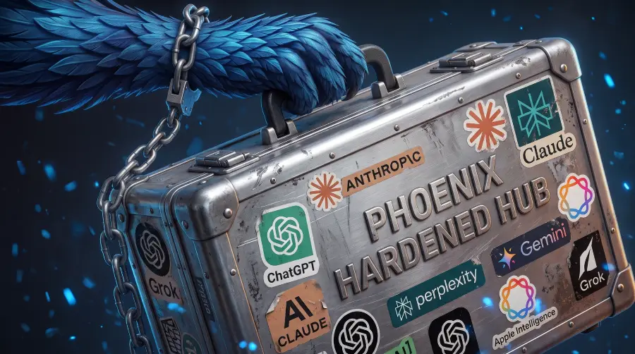 Phoenix Hardened Hub: The WordPress Plugin for AI Search and AEO (Beta Release) Phoenix Hardened Hub Security and Content Negotiation Interface Gateway