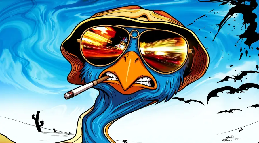 Fear and Coding: How to Fix an Epic Sudden Spike in 404 Errors Search Console Illustration of Phoenix S. Thompson in a desert bat country hallucination representing the panic of a sudden spike in 404 errors search console.